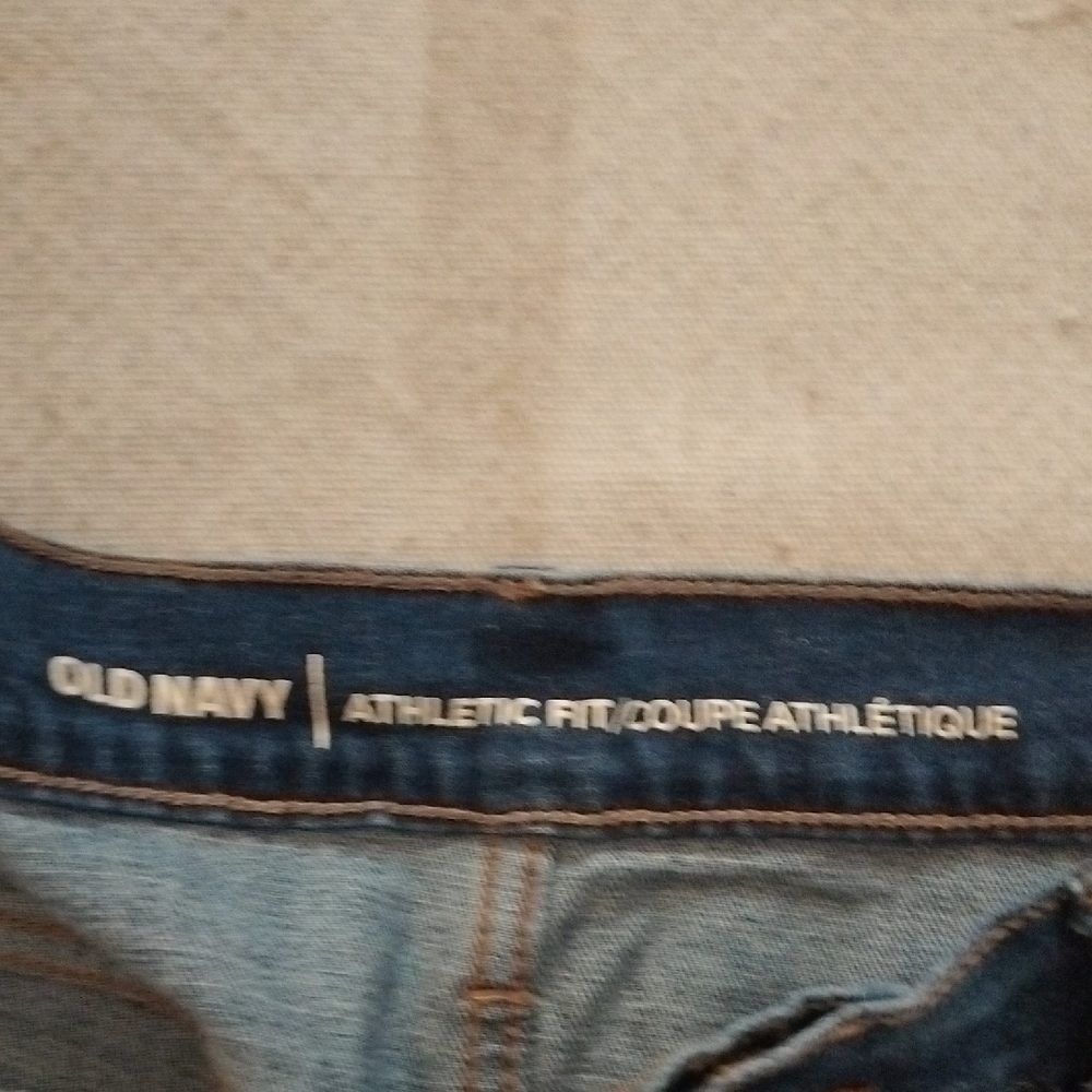 LOT Of 3 HM/ Old Navy/ Weatherproof Men's Dark Blue Straight Cut Jeans 32/32 - Picture 3 of 9